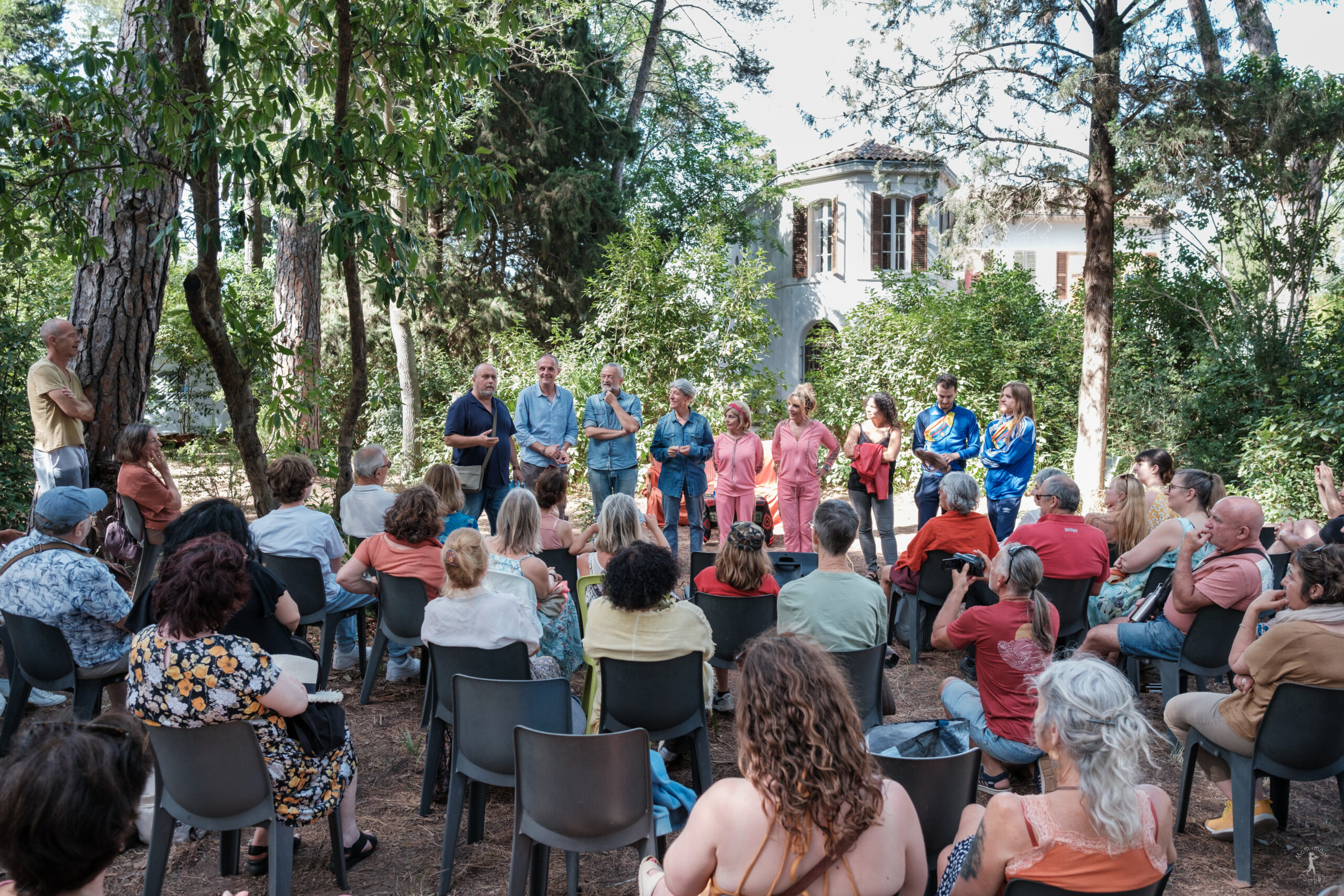 Jardins du Musée Jean Aicard pendant le Festival Confluences